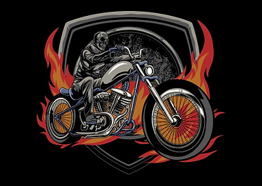 Halloween Motorcycle