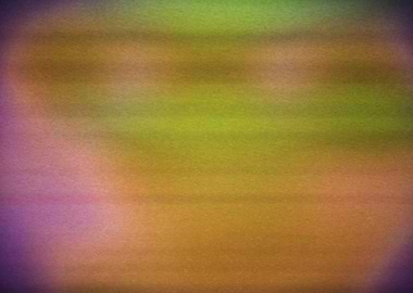 VHS texture yellow blob on