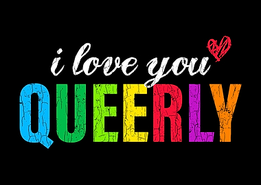 LGBT Couples Gift I Love Y