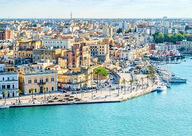 Brindisi Italy City Sea