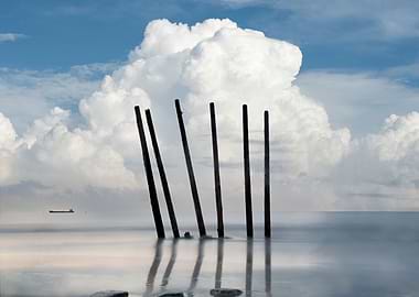 Taiwan coast landscape