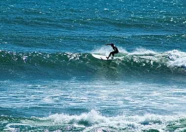 Surfer Sea Waves Surf