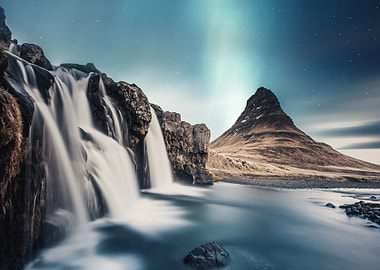 Iceland Kirkjufell Nature