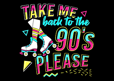 90s roller skate design