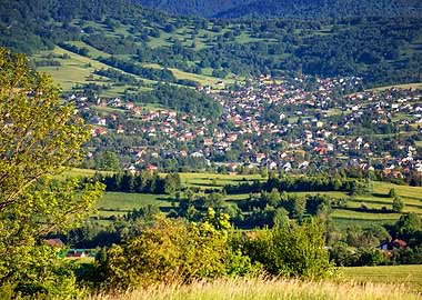 Mountain landscape, Poland