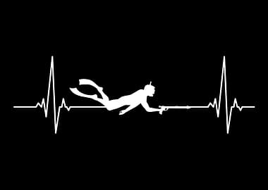 Spearfishing heartbeat