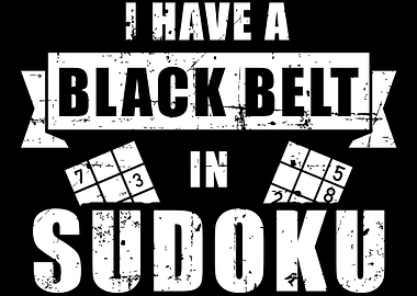 I have a black belt in Sud