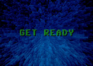 Get ready binary text bloc