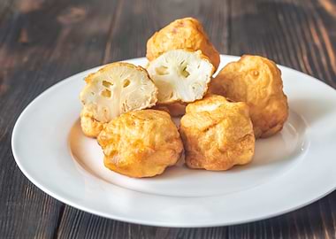 Fried cauliflower