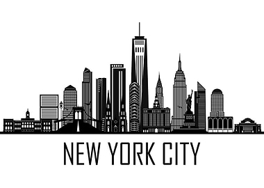 New York City Skyline USA