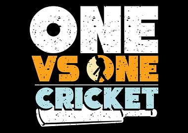One vs One Cricket Player