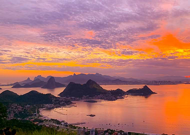 Rio de Janeiro Night View