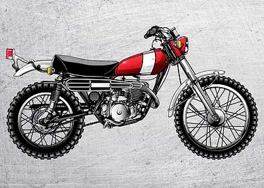 Motorbike Wall Art 9