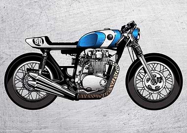 Motorbike Wall Art 14