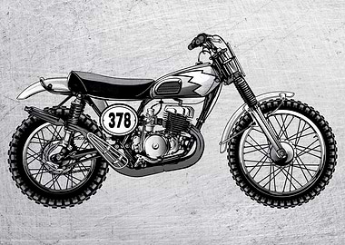 Motorbike Wall Art 16