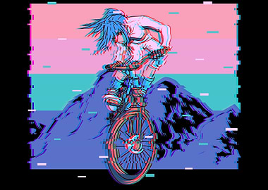 Anime Girl Biker
