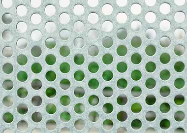 Grate metal plate holes gr