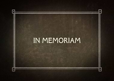 Film frame silent in memor