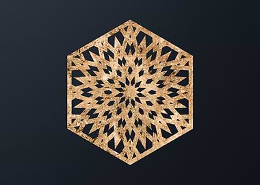 Gold Glyphs Mandalas Runes