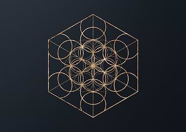 Gold Glyphs Mandalas Runes