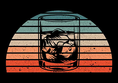 Retro Whiskey Vintage
