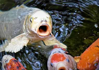 Koi Gaping