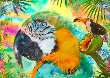 Margaritaville Parrot