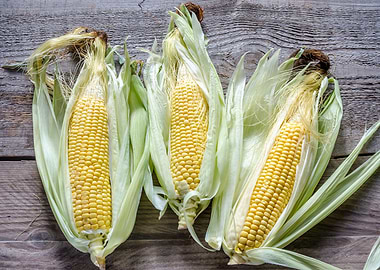 Raw corn
