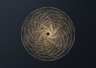 Gold Glyphs Mandalas Rune