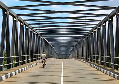 Bike on Bridge