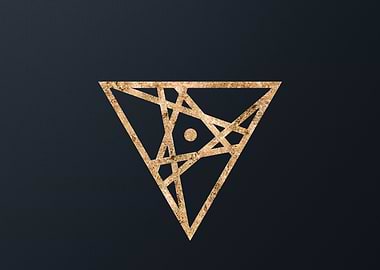 Gold Glyphs Mandalas Rune