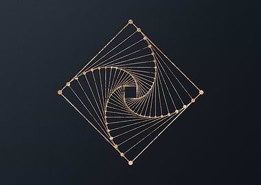 Gold Glyphs Mandalas Rune