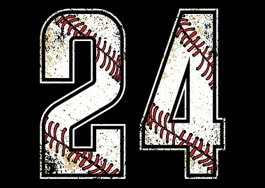 24 Baseball Jersey 24