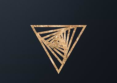 Gold Glyphs Mandalas Rune