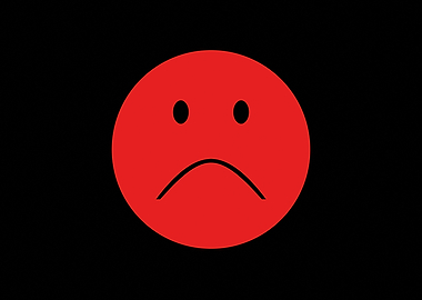 Smile sad face usual simpl