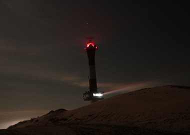 Leuchtturm bei Nacht