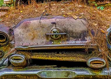 Wreck of an Old Oldsmobile
