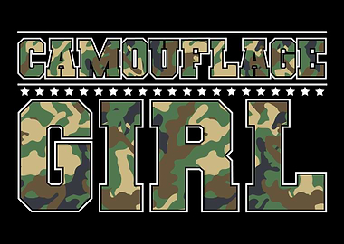 Camouflage Girl Army