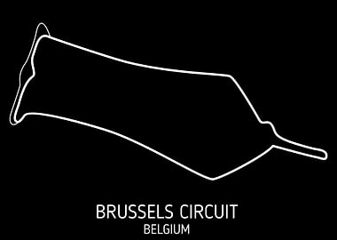 Brussels Circuit Map