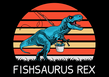 Fishing Dinosaur TRex
