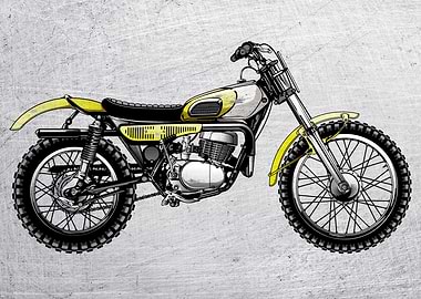 Motorbike Wall Art 10