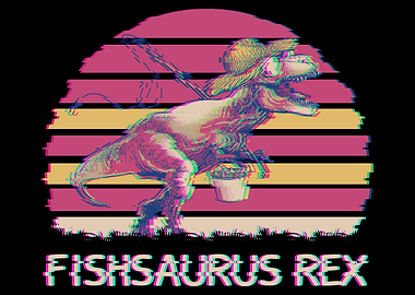 Fishing Dinosaur TRex