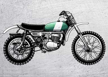 Motorbike Wall Art 8