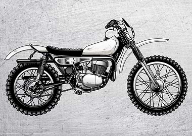 Motorbike Wall Art 9