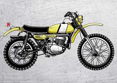 Motorbike Wall Art 2