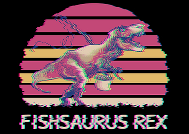 Fishing Dinosaur TRex