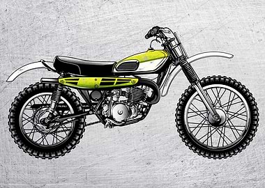 Motorbike Wall Art 4