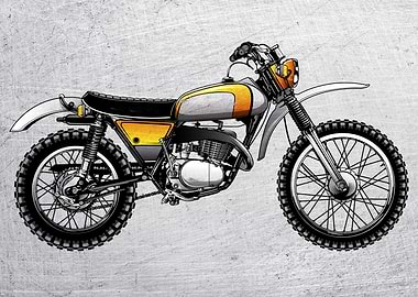 Motorbike Wall Poster 31