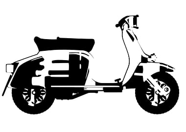 60s Motor Scooter