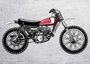 Motorbike Wall Poster 32